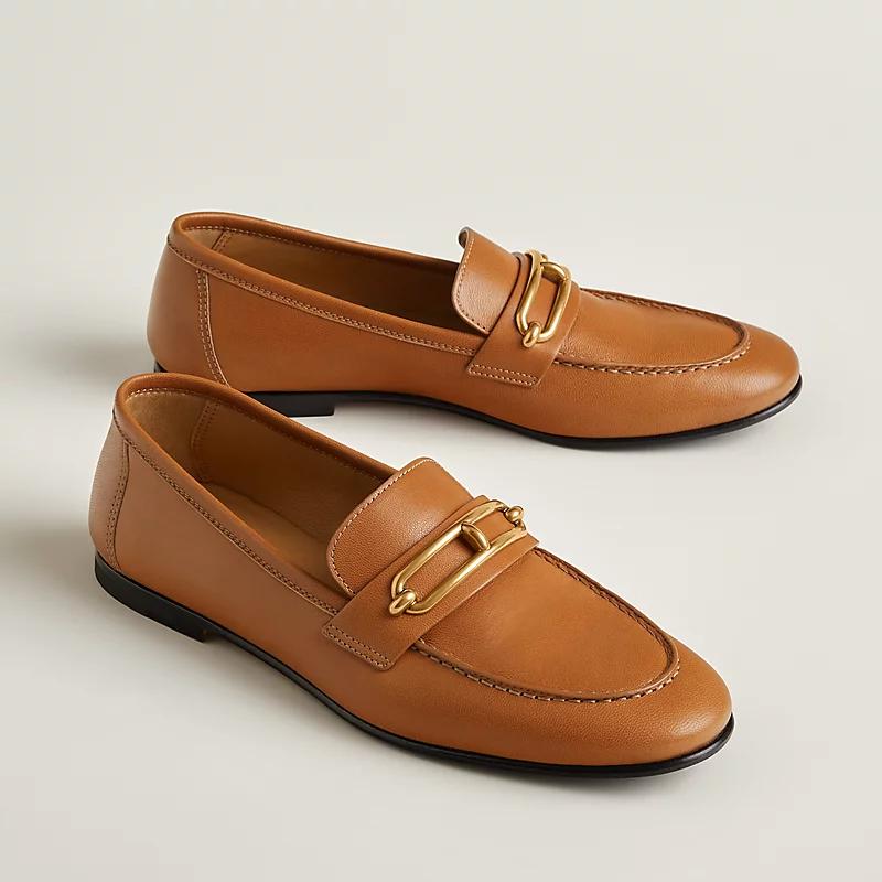 Giày Hermes Colette Loafer Nữ Nâu